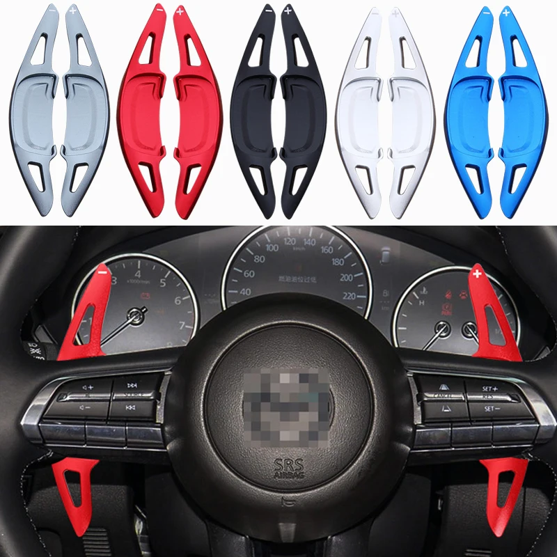 عجلة توجيه سيارة مجداف شيفتر لمازدا 3 Mazada3 CX30 CX-30 2020 2021 2022 CX-50 CX-60 CX-90 2023 سبائك الألومنيوم #1