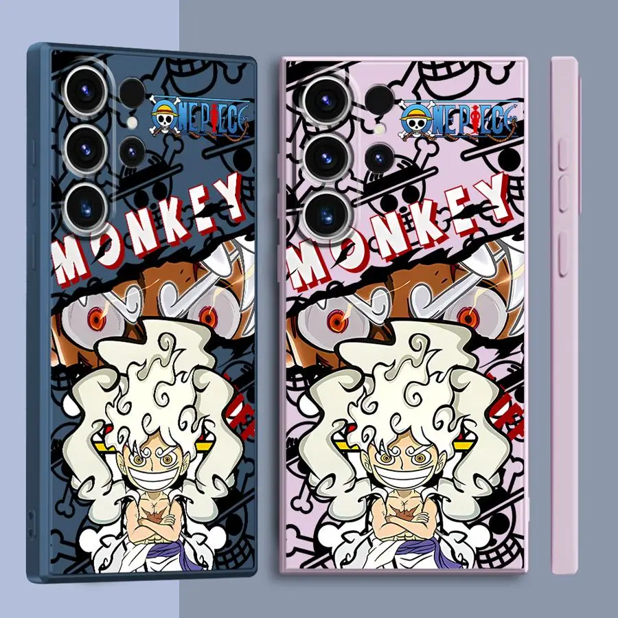 Anime Ones Pieces Case for Samsung Galaxy S26 S25 Edge Note 20 10 Ultra S23 S24 Ultra S20 FE S22 S21 Plus Phone Cover