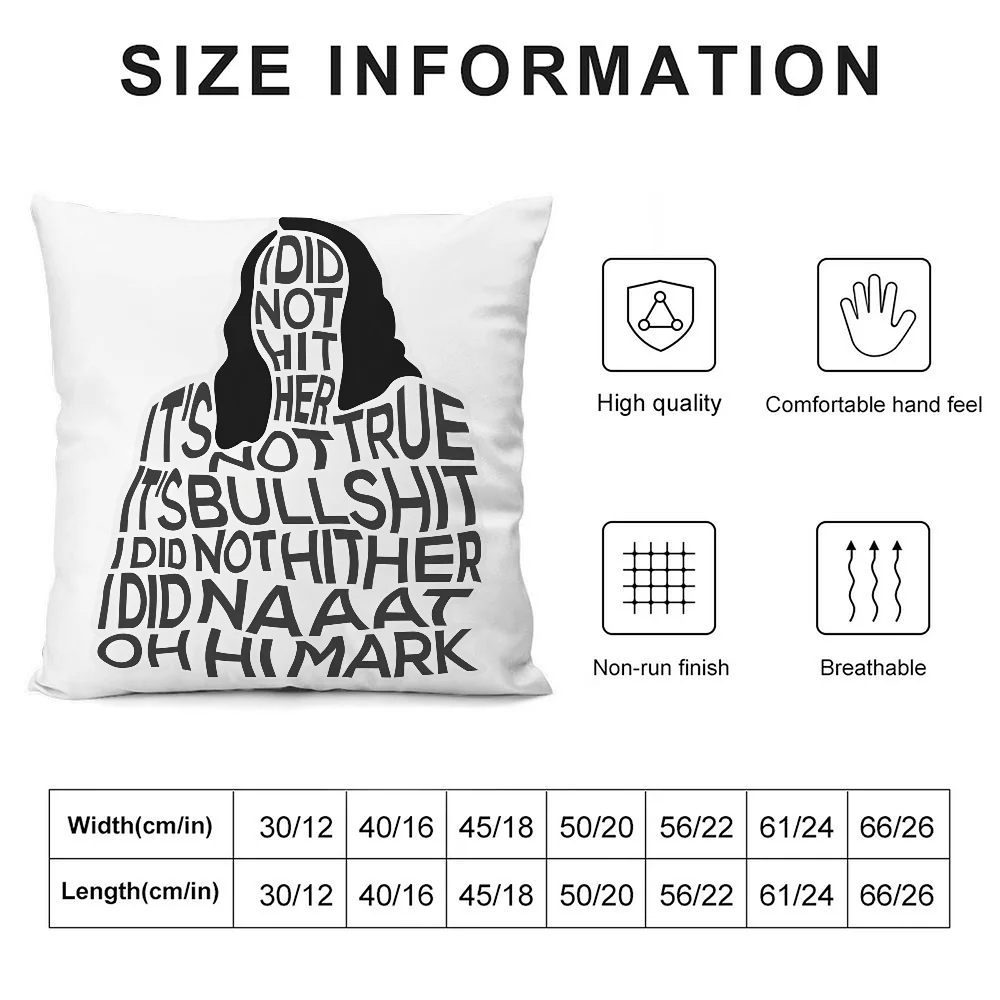 الغرفة T-Tommy Wiseau كيس وسادة ثلاثية الأبعاد طباعة ألياف البوليستر 40*40 سم أريكة المنزل رمي غطاء وسادة الديكور مهرجان هدية