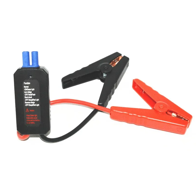 1X 12V 200A Intelligent Booster Cable Smart EC5 Connector Car Truck emergenza Jump Starter morsetti a coccodrillo Clip