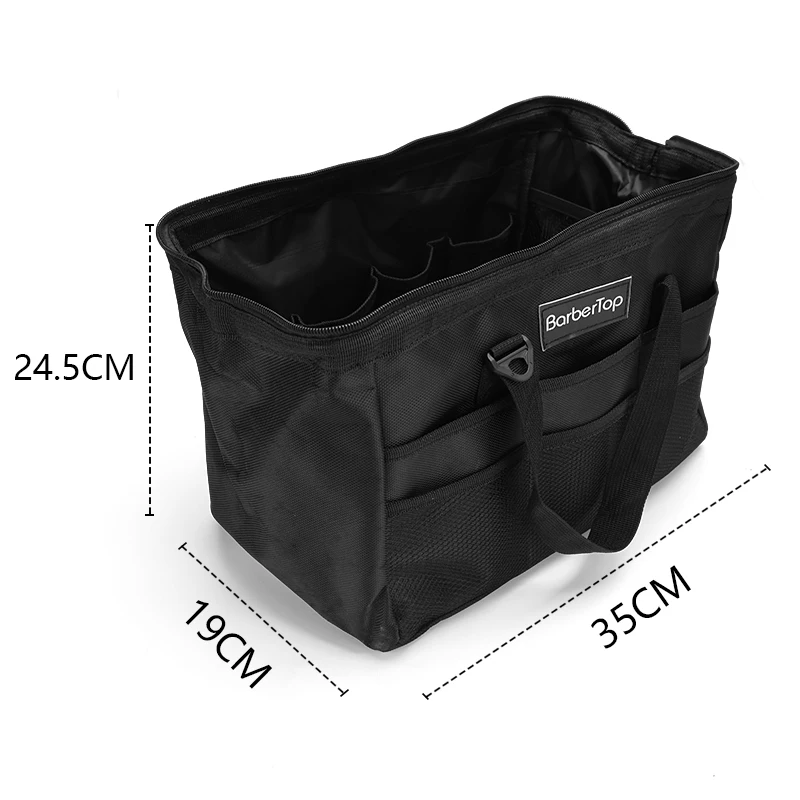 BarberTop Scissor Bag Salon Waterproof  Hairdressing Storage Bags Hair Scissors Tool Makeup Case with Strip 2023