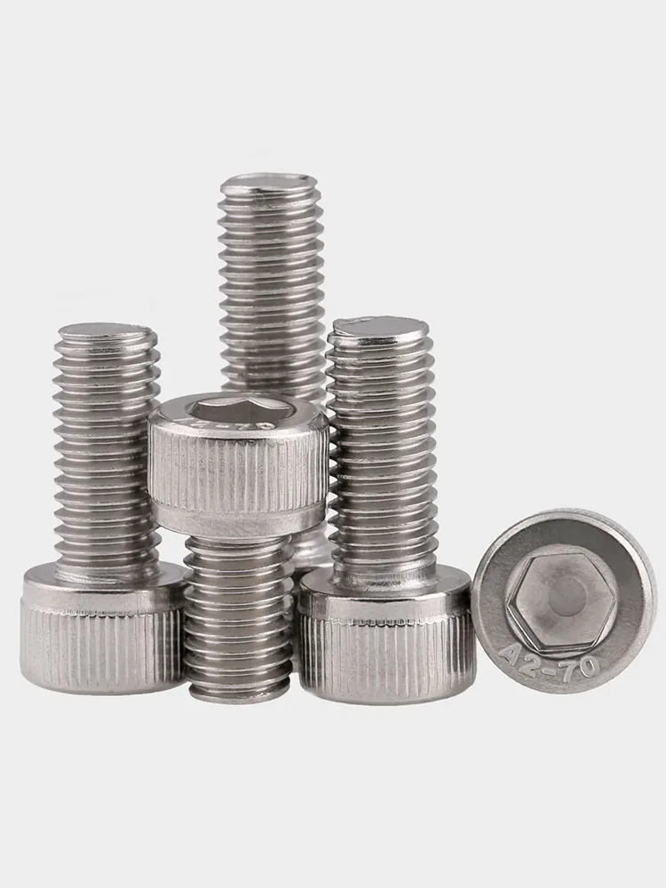 4#-40 M5 304 A2-70 Stainless Steel Hexagon Socket Head Cap Screw Allen Head Bolt
