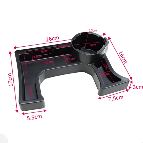 Imagen 2 del producto Consola MT caja de almacenamiento de cambio de marchas bandeja organizadora para Suzuki Jimny JB64 JB74 2019-2023 accesorios interiores de coche de remolque y orden