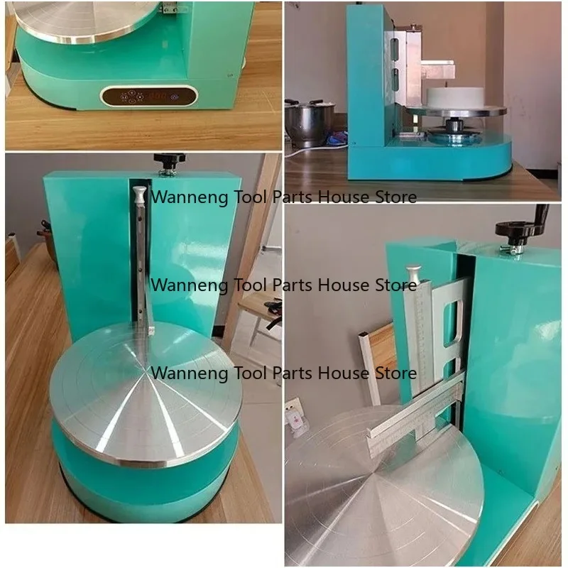 High Speed Cake Creamer Maker 60Rpm Better Cake Embryo Straightening Machine for Precision Cake Cream Plastering Refining