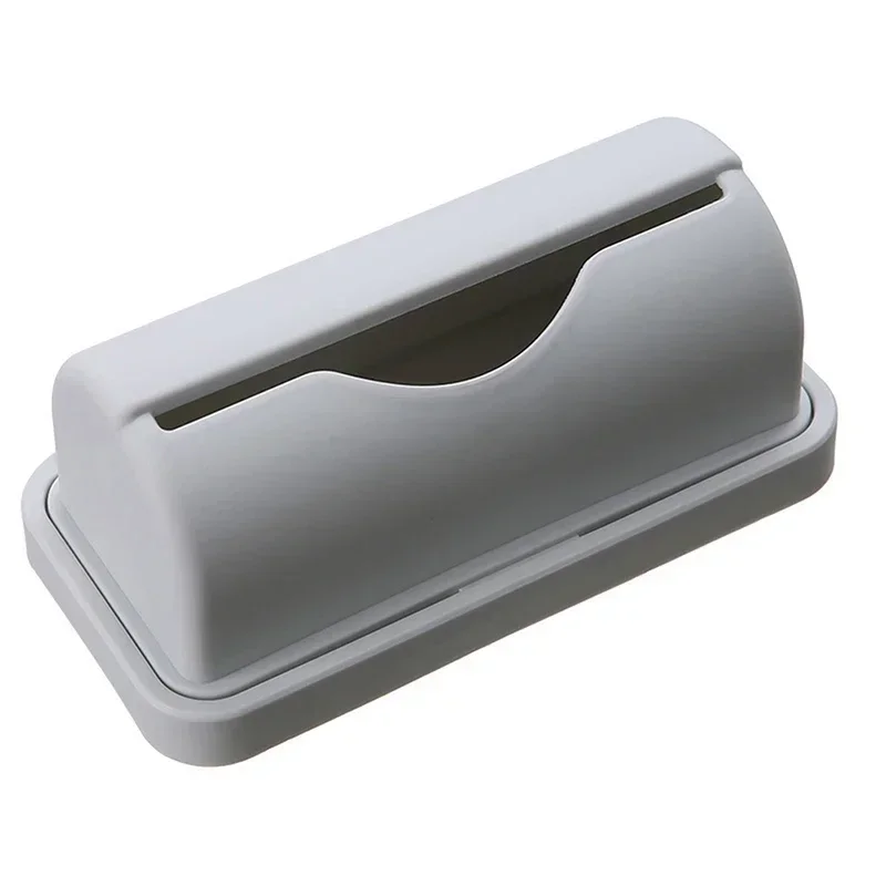 Storage Box Garbage Bag Dispenser for Kitchen Bathroom Wall Mounted Grocery Bag Holder Kitchen Plastic Bags Container