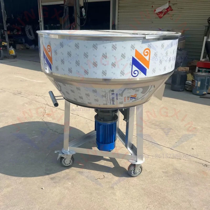 50-300Kg Home Use Mixer Fodder Mixing Motor Processing Machinery Stainless Steel Animal Feed Crushing