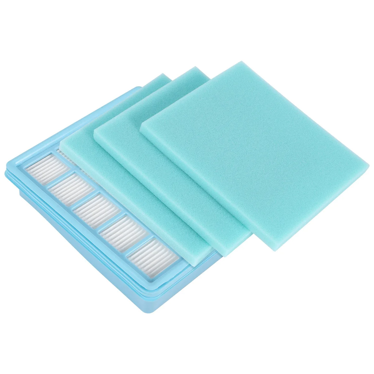 4 teile/los filter Mesh Hepa Filter Büffel-Mistral für Philips Staubsauger fc8515 fc8516 fc8517 fc8518fc8470 fc8471