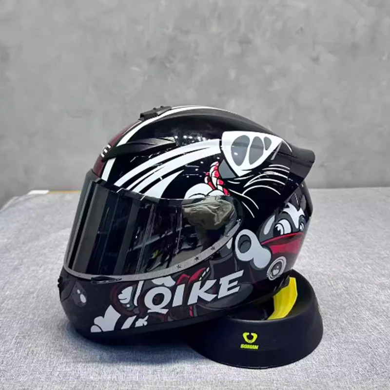 

Beginner Rider Essential Full Face Motorcycle Helmet Combines Safety and Excellent Value for Four Seasons Daily Riding Unisex