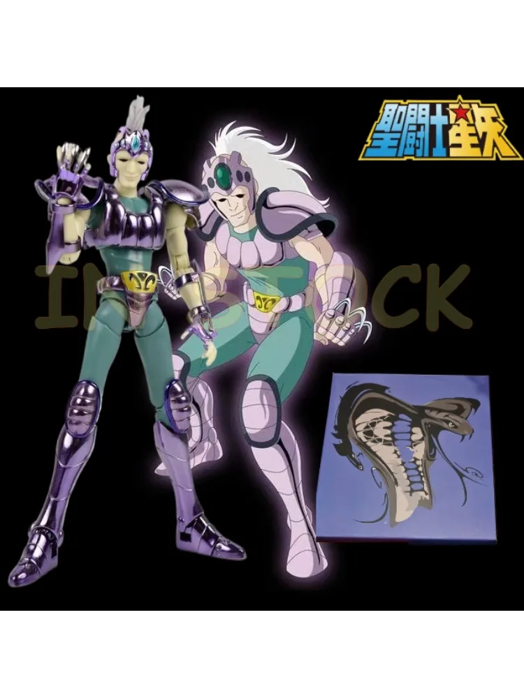 

Great Toys Dasin GT Myth Cloth EX Saint Seiya - Unicorn Jabu Ichi Hydrus Bronze Metal Armor Helmet Female Leo Action Figure