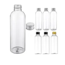 30Pcs 5ml-500ml Drink Bottle Plastic Sensory Empty Transparent Milk Clear Water Leakproof Bottles Convenient Juice Accessories