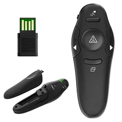 Wireless Presenter Remote Office Presentation Remotes Wide Application With Wireless Receiver For Meeting For Speech For Class
