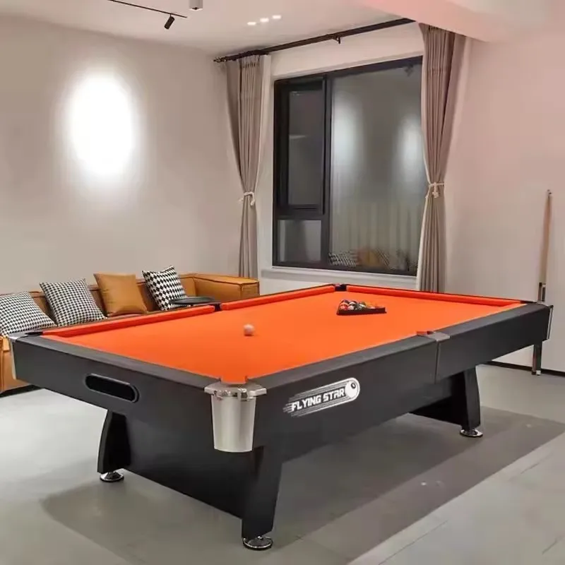 2024 Most popular cheap modern 7ft 8ft 9ft billiards table pool table made of MDF for sale Directly supplied by the manufacturer