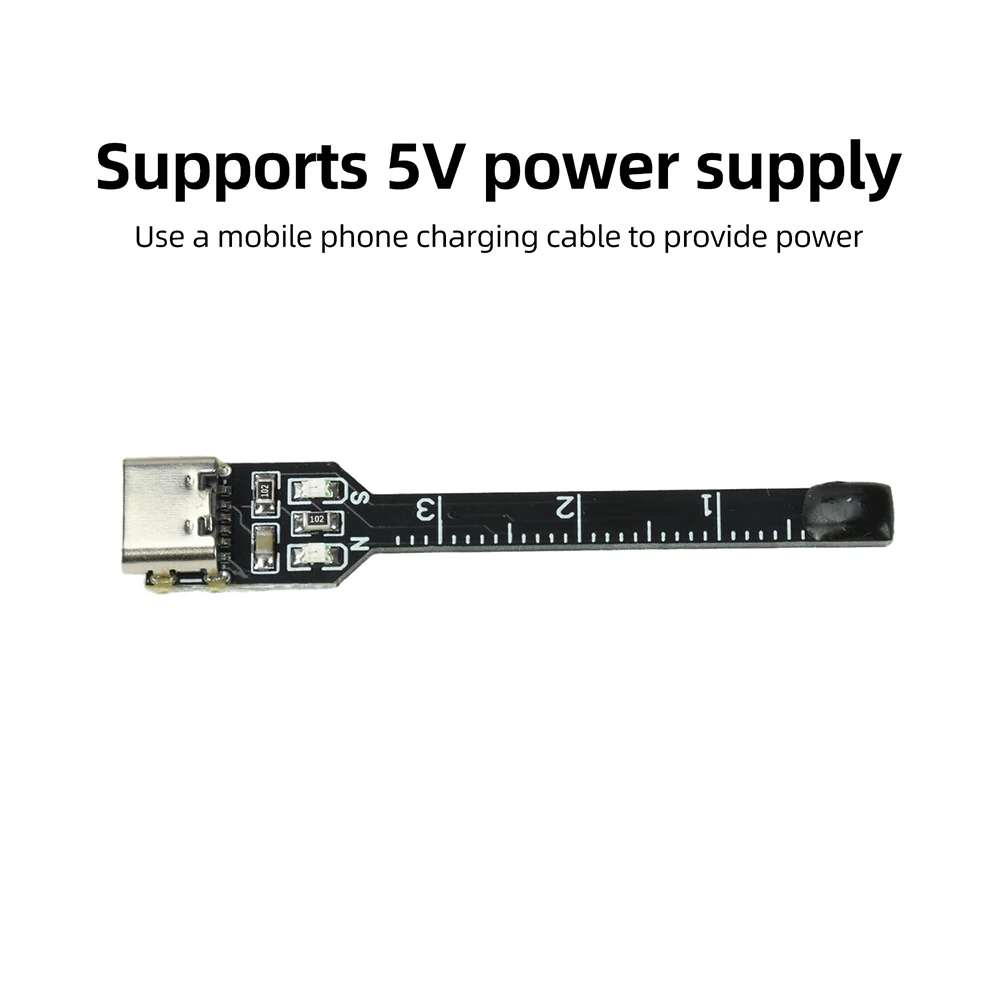 DC 5V Magnetic Pole Detection Pen Circuit Module High Hall Sensor NS Pole Identification Magnetic Field Testing Circuit Board