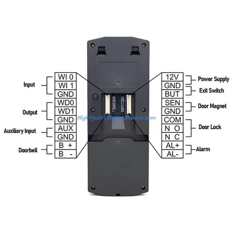 U2JE محطات الحضور متعددة اللغات نظام التحكم في الوصول بقفل مغناطيسي للمكتب #4