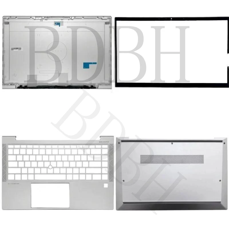 For HP EliteBook 840 745 845 G7 G8 LCD Back Bezel Palmrest Bottom Hinge ABCD Housing Replacement Laptop Shells