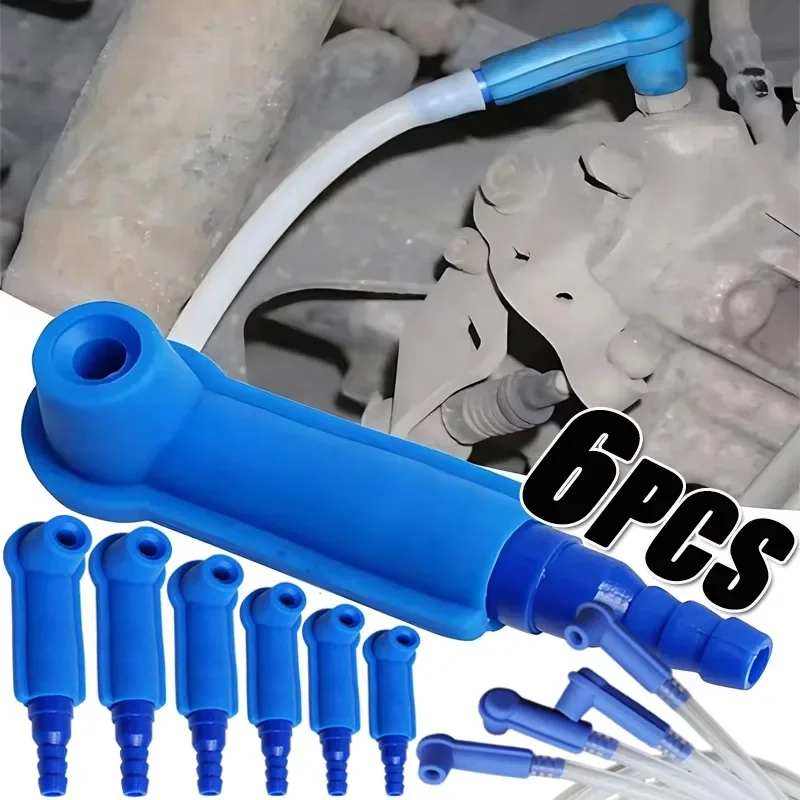 

Motorcycle Car Brake Bleeder Exchange Joint Oil Change Drained Kit Connector Tool Accessories for Trucks Trailer Off Road Auto