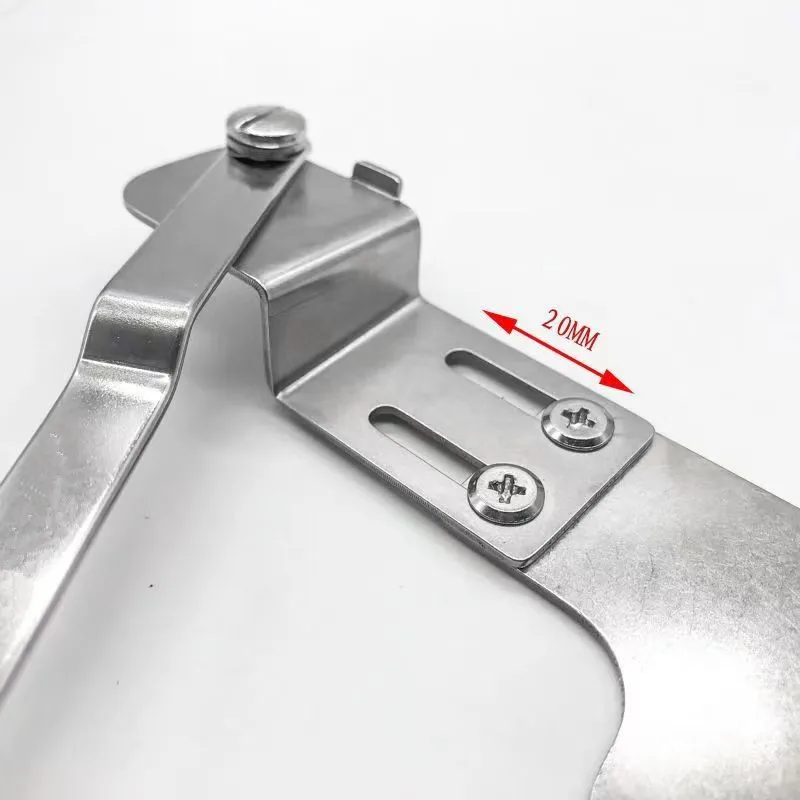French Seam Guider Bar Covered Seam Quilting Guide abbottonatura Line Collar Overlock Assistant Of Industrial macchina da cucire Flat Car