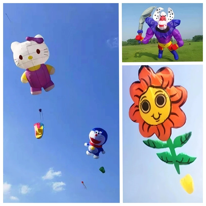 

Free shipping large inflatable kites pendant show kites windsocks soft kites toy sports ultra large kite Outdoor play Flying