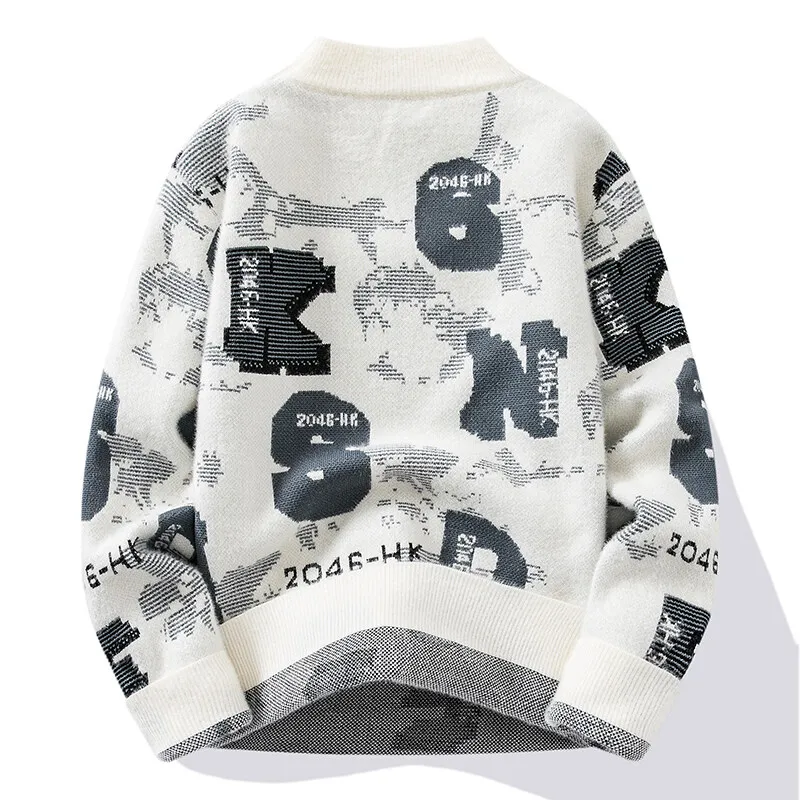 Men's Clothing Pullovers Fashion Sweater For Men Autumn Male Men's Sweat-shirt Knit Casual Hombre Warm Solid Spring Streetwear