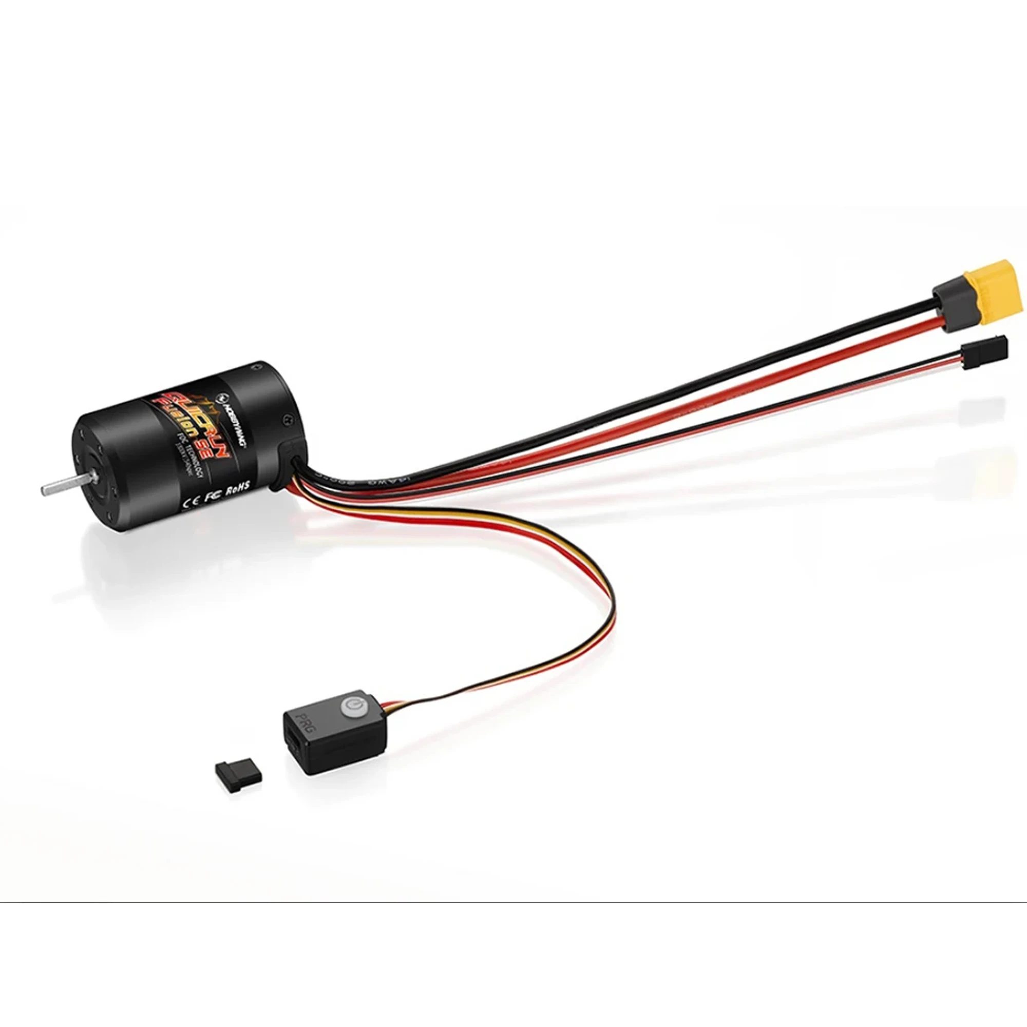 HOBBYWING QuicRun Fusion SE 40A 1800KV 1200KV Combined Motor ESC for 1/10 1/8 RC Model Car Crawler Accessories