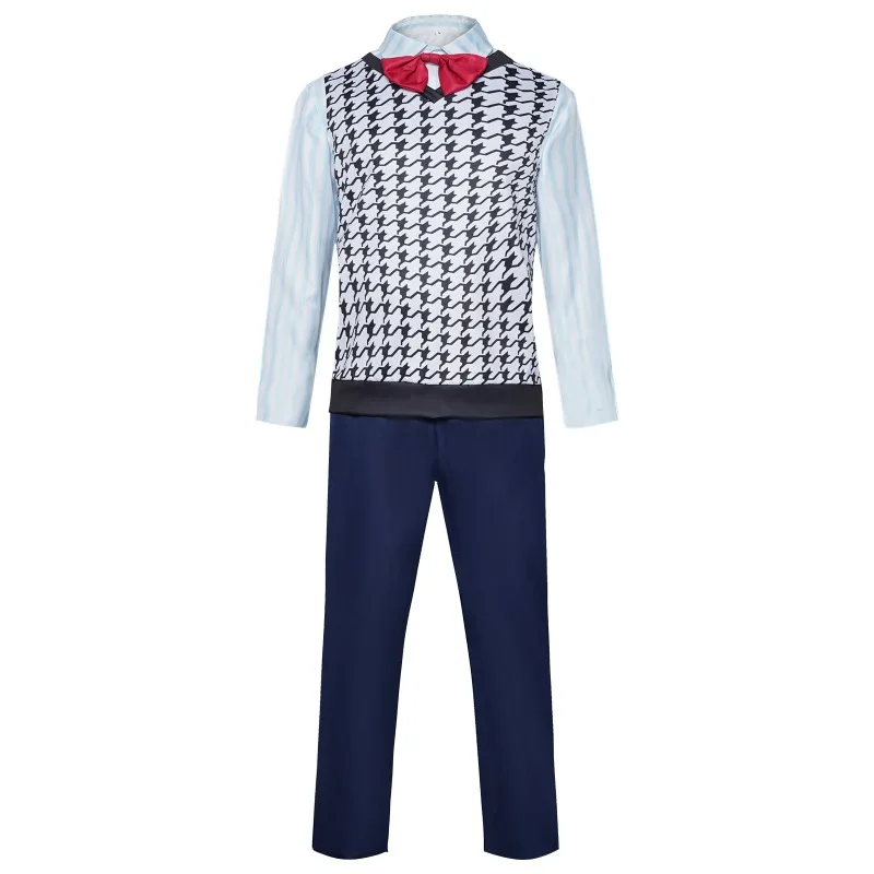 

Inside Out Fear Cosplay Costume, Fear Emotion Halloween Stage Outfit, Classic Cartoon Role Play Themed Performance Fancy Dress