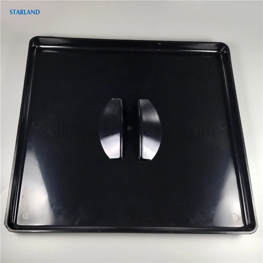 One Square Cover Spare Part Black Color Plastic Lid Top Hopper Cap Fitting Of Soft Serve Machines Icecream Makers