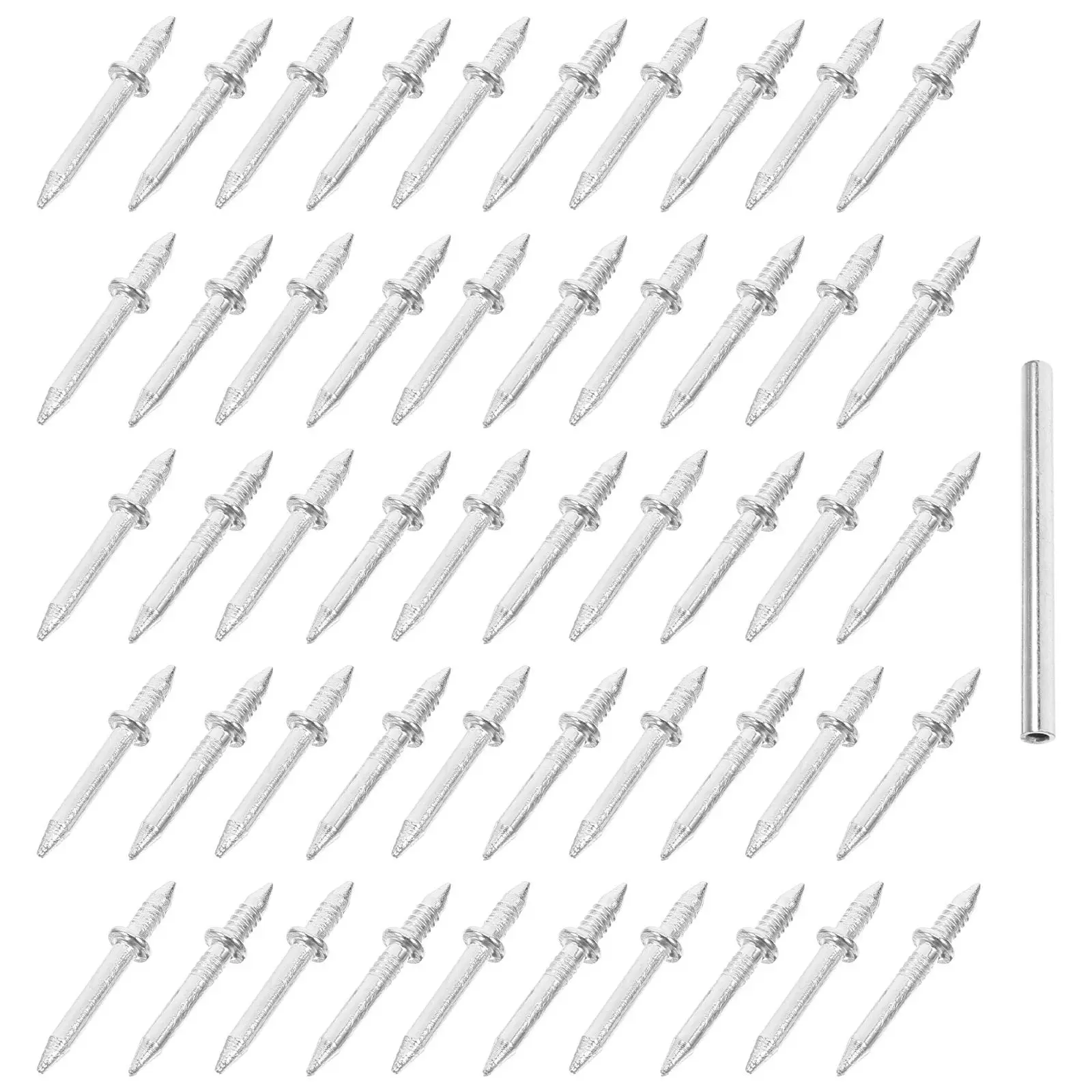 Heavy-Duty Double-Headed Seamless Picture Hanging Nails for Wall Frames, Skirting Board & Trim – 1 Set
