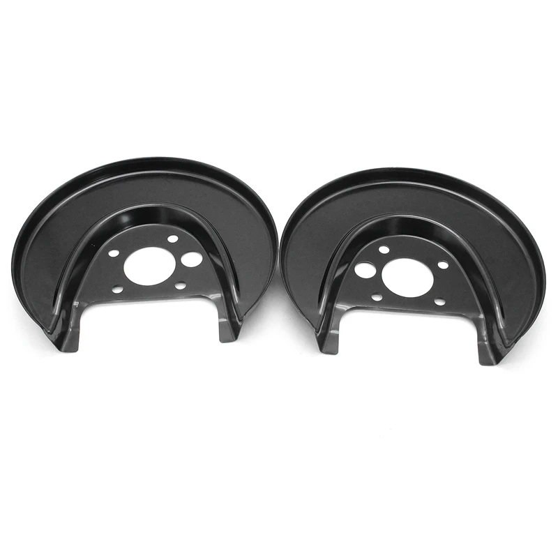 2X Car Rear Brake Disc Dust Shield Splash Guard Covers For Golf MK4 Bora A3 Brake Disc Dust Guard Cover Trim