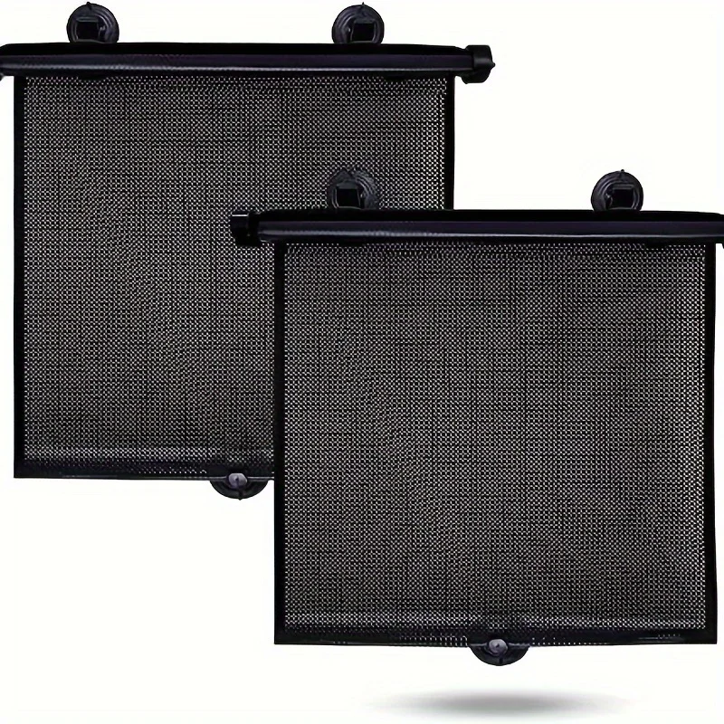 1pc Car Retractable Sunshade Curtain, Sunshade And Heat-insulating Side Window Curtains, Car Curtains For Sunshade Blocking