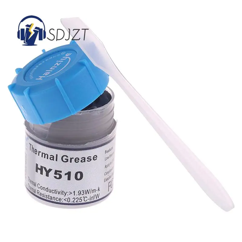 10g Desktop Computer Thermal Grease Heatsink Paste Thermal Compound Kit Easy to Use