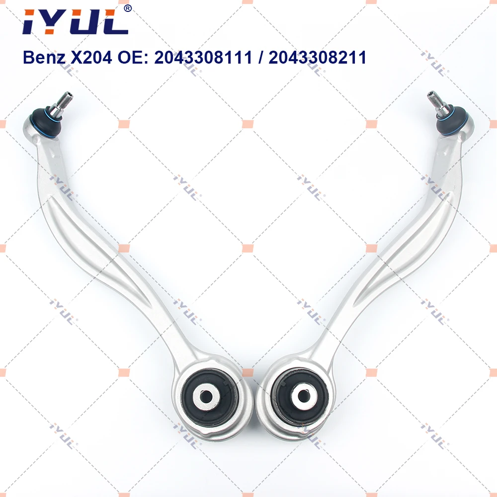 

A Pair Front Lower Suspension Control Arm Curve For Mercedes Benz GLK Class X204 2043308111 2043308211