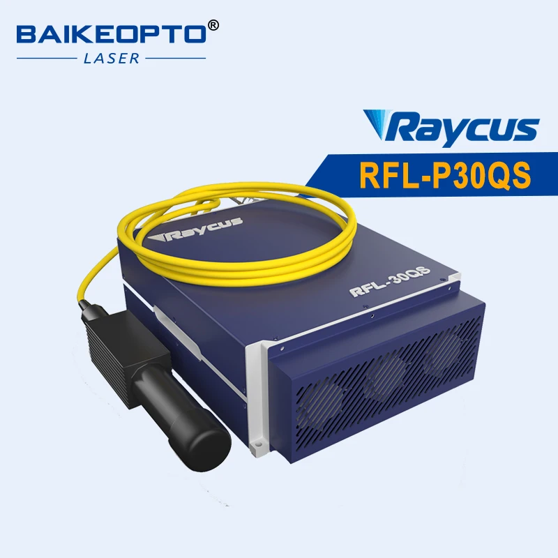 Láser de fibra de pulso conmutado Q Raycus RFL-P30QS 20W para máquina de marcado láser