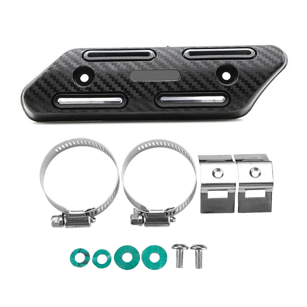 Motorcycle Exhaust Heat Insulation Protector Retrofit CRF Motorbike Universal Anti-scalding Guard Exhaust Heat Insulation Guard