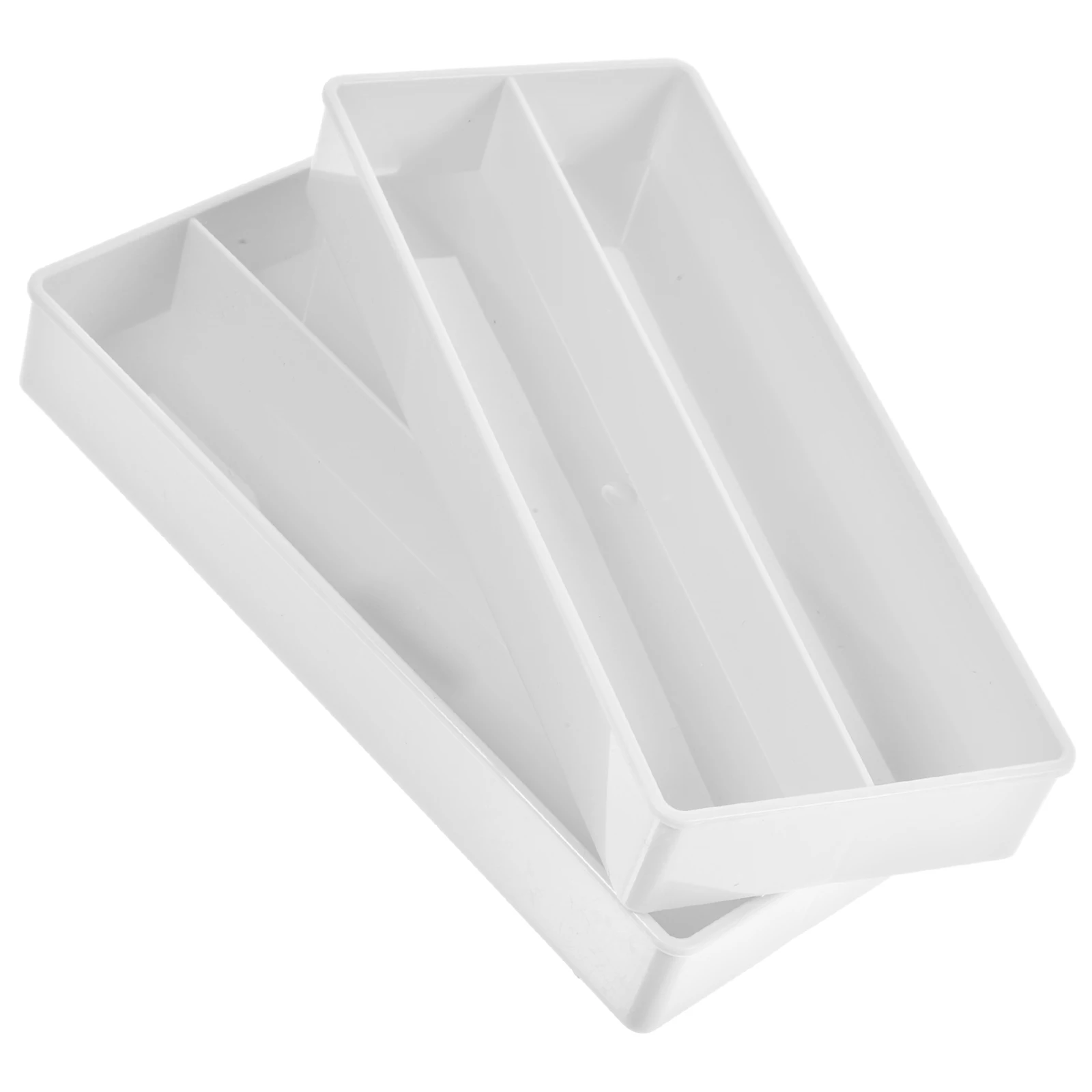 2 Pcs Change Storage Box Shopping Mall Coin Container Desktop Plastic Case Collecting Bank Accessory