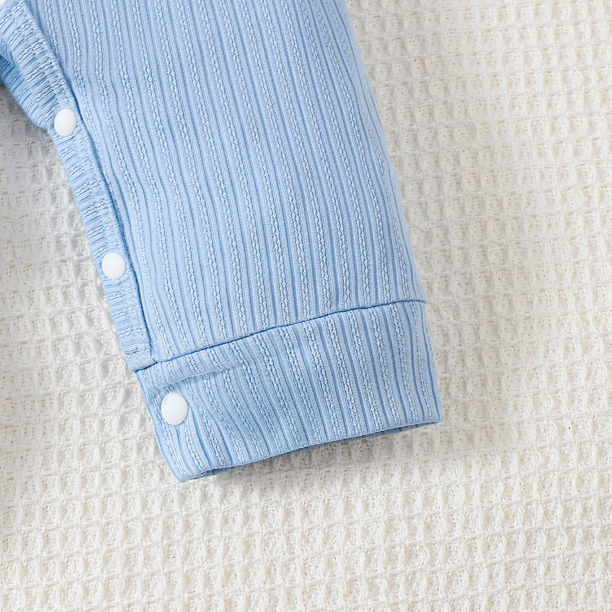 بدلة قفز للأطفال حديثي الولادة لطيفة على شكل عزيزي صغير بأكمام قصيرة من عمر 0 إلى 18 شهرًا ملابس صيفية للرجال الصغار #6