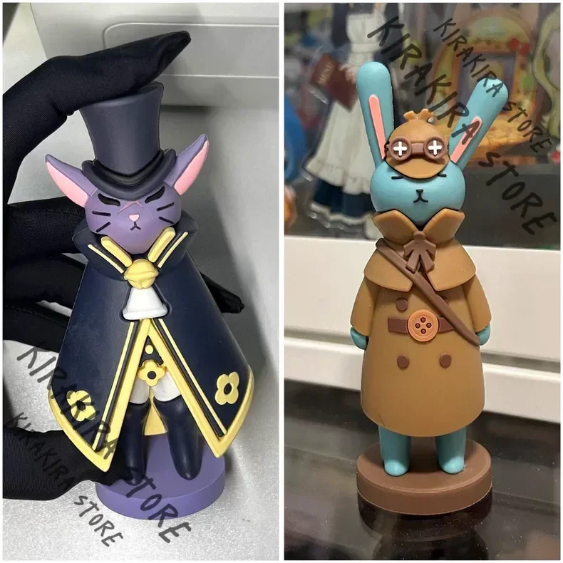 Figuras Decorativas de Animales Pequeños de Ace Attorney, Barok Van Zieks, Sherlock Holmes, Kits de Garaje, Figuras Coleccionables, Kit de Modelismo