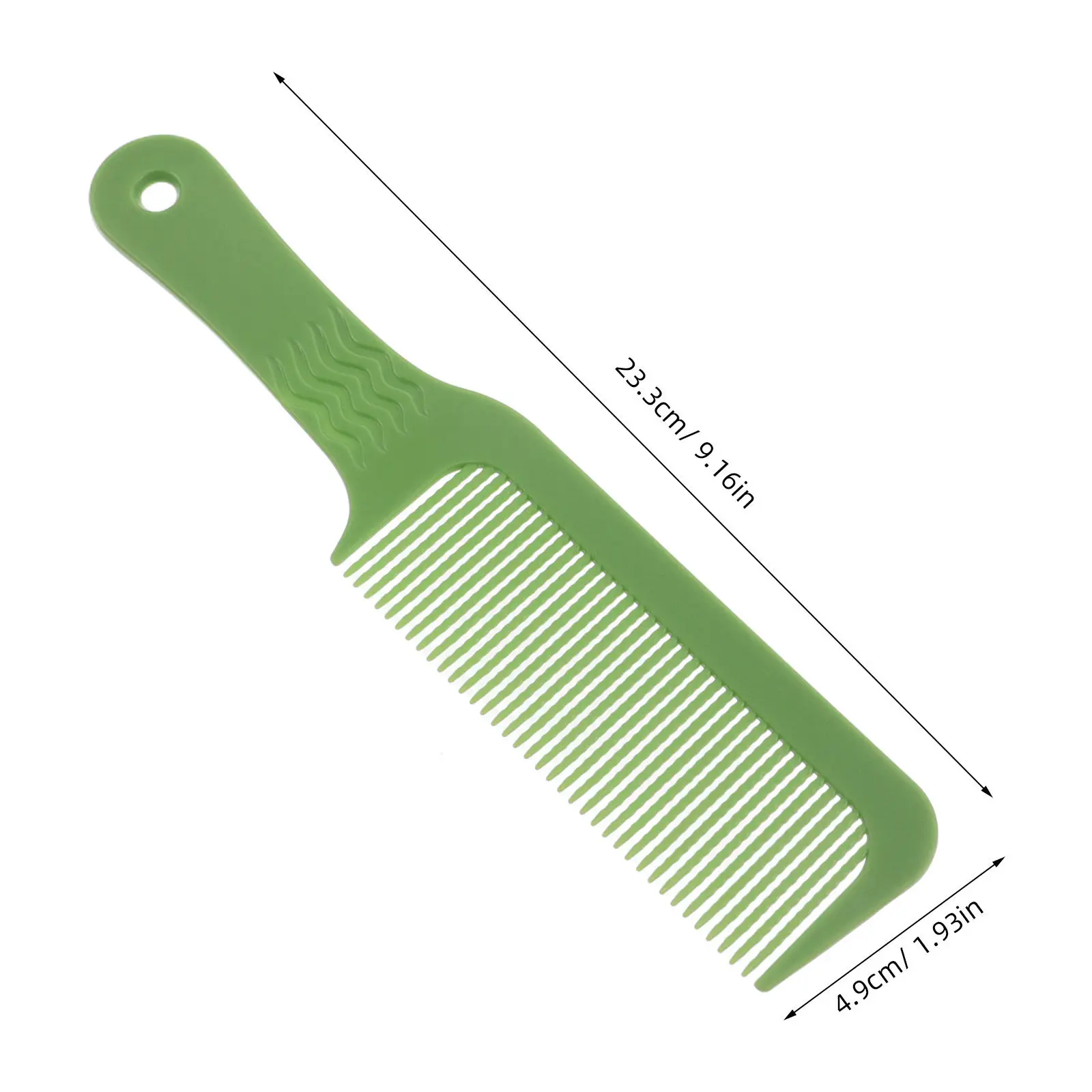 6Pcs Hair Cutting Comb Medium Spacing Professional Salon Barber Styling Tool ABS Antistatic Hairdresser Grooming Accessories Men view 6