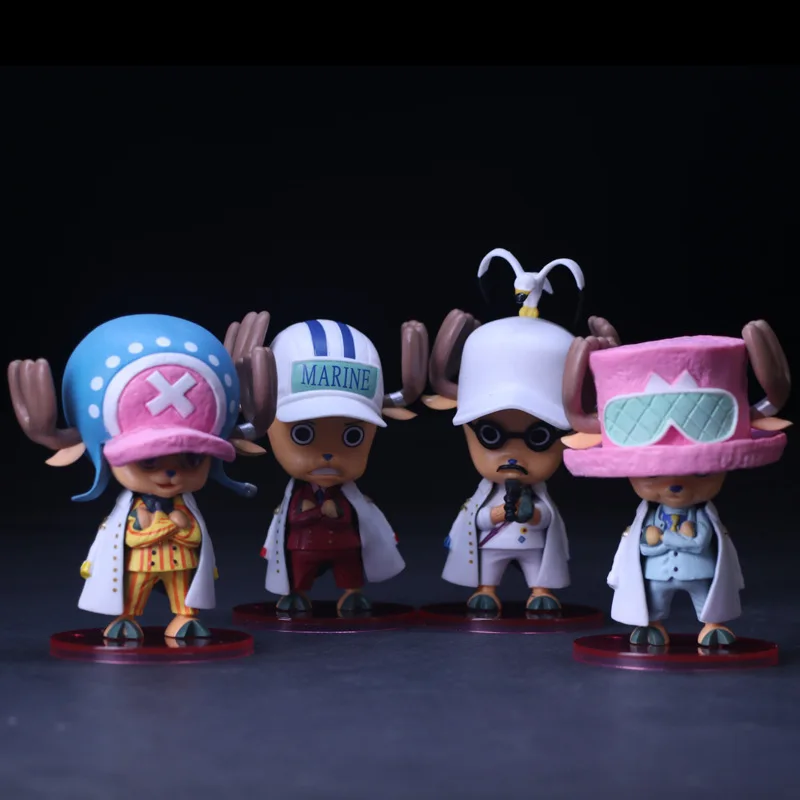 Аниме One Piece Tony Tony Chopper COS Kuzan Kprusoian Sakazuki Sengoku Borsalino ПВХ Фигурка Коллекция Модель Игрушки Кукла