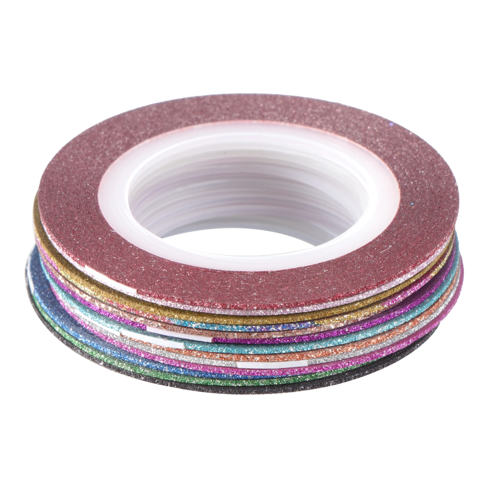 

14 Rolls Nail Decoration Accessory Set Decals Strip Adhesive Tape Nails Gel Polish French Tip Foil Strips Nail Sticker