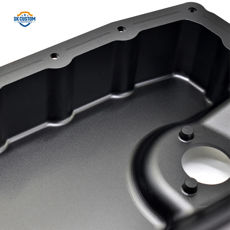 مخصص CNC سبائك الألومنيوم النفط عموم EA837 Gen4 حوض الزيت وعاء الزيت لفولكس واجن أودي بورش 3.0L 2022 2023