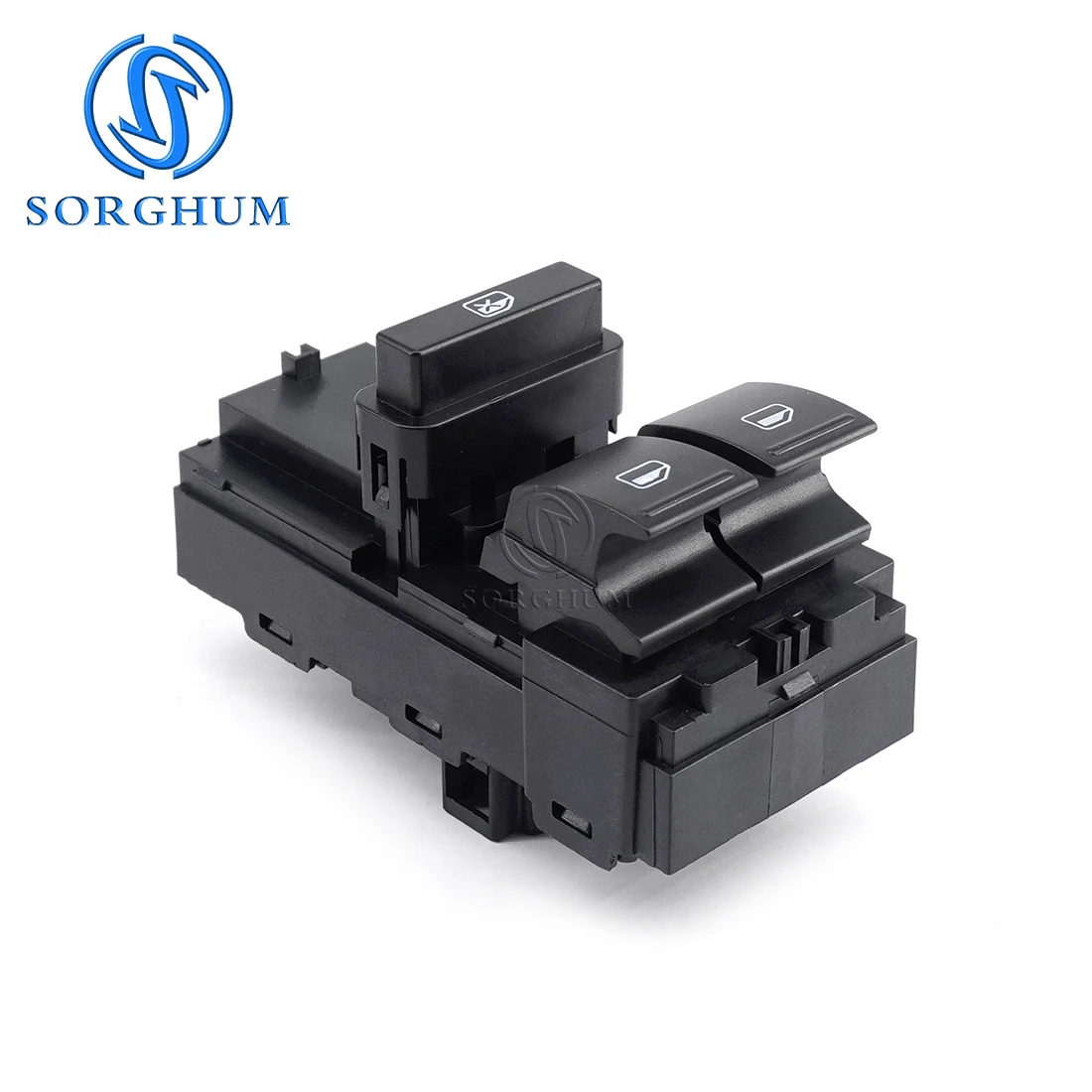 SORGHUM per VOLKSWAGEN VW POLO VENTO SKODA interruttori alzacristalli di bloccaggio auto pulsante interruttore alzacristalli Power Master muslimate