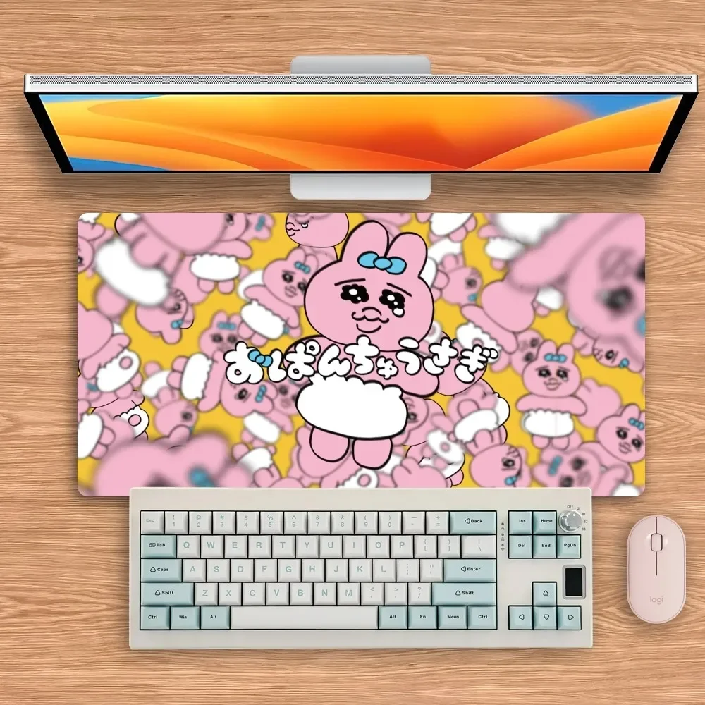 Kawaii O-Opanchu Usagi Mouse Pad Big Keyboard Desk Computer PC Mat Notbook Pad