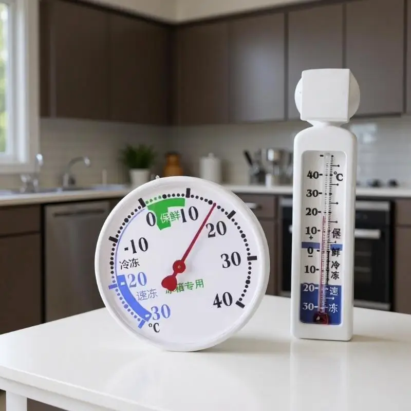 Refrigerator Freezer  Fridge Refrigeration Temperature Gauge Home Use Kitchen Accessories Tools
