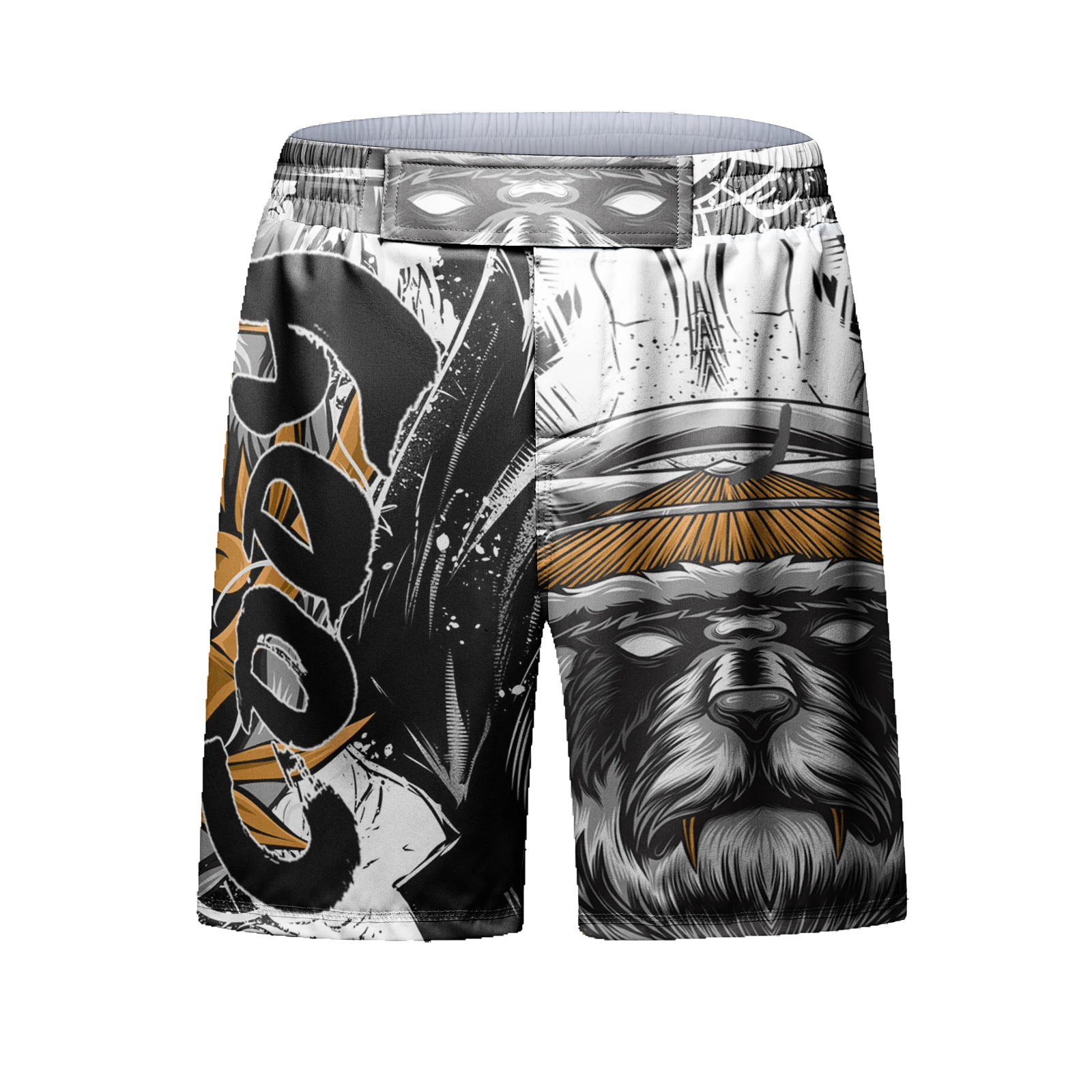 Cody Lundin Men Customized Fighting Grappling Shorts Animal Printed Jiu Jitsu kickboxing MMA shorts Lightweight Muay Thai Shorts