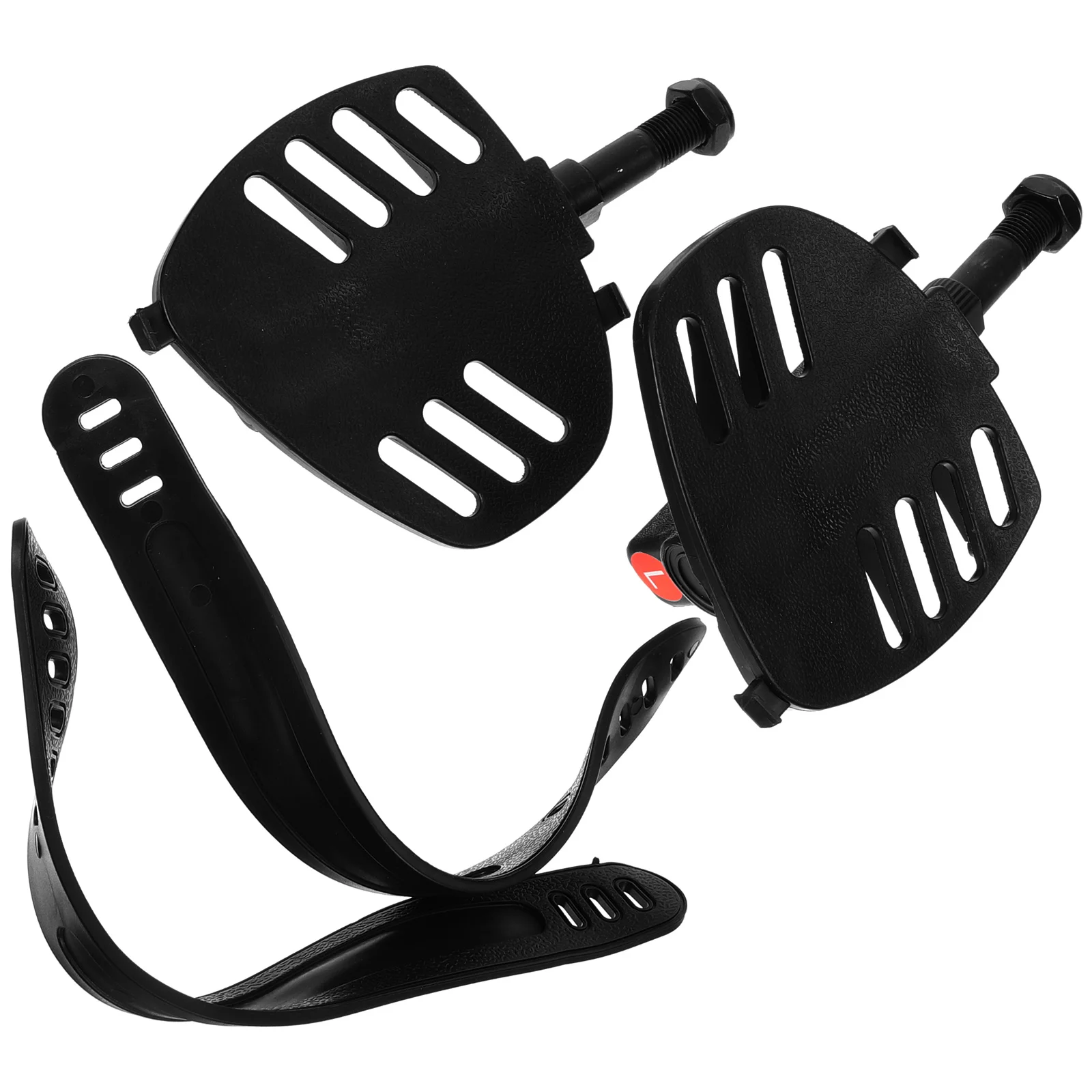 

Wide Area Anti Skid Bike Pedals for Exercise Bikes Cycling Accessories Sturdy Light Weight Easy Install Gym Home Use Flat