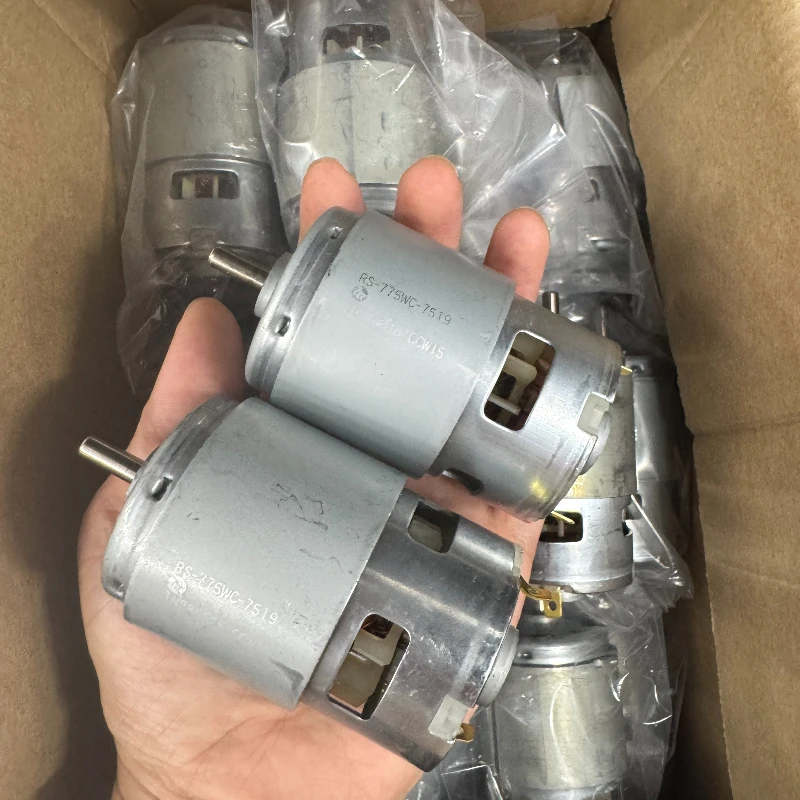 1PC MABUCHI RS-775WC-7519 Power Motor DC 12V 18V 20V 24V 18500RPM High Speed for Electric Drill Saw Garden Tool
