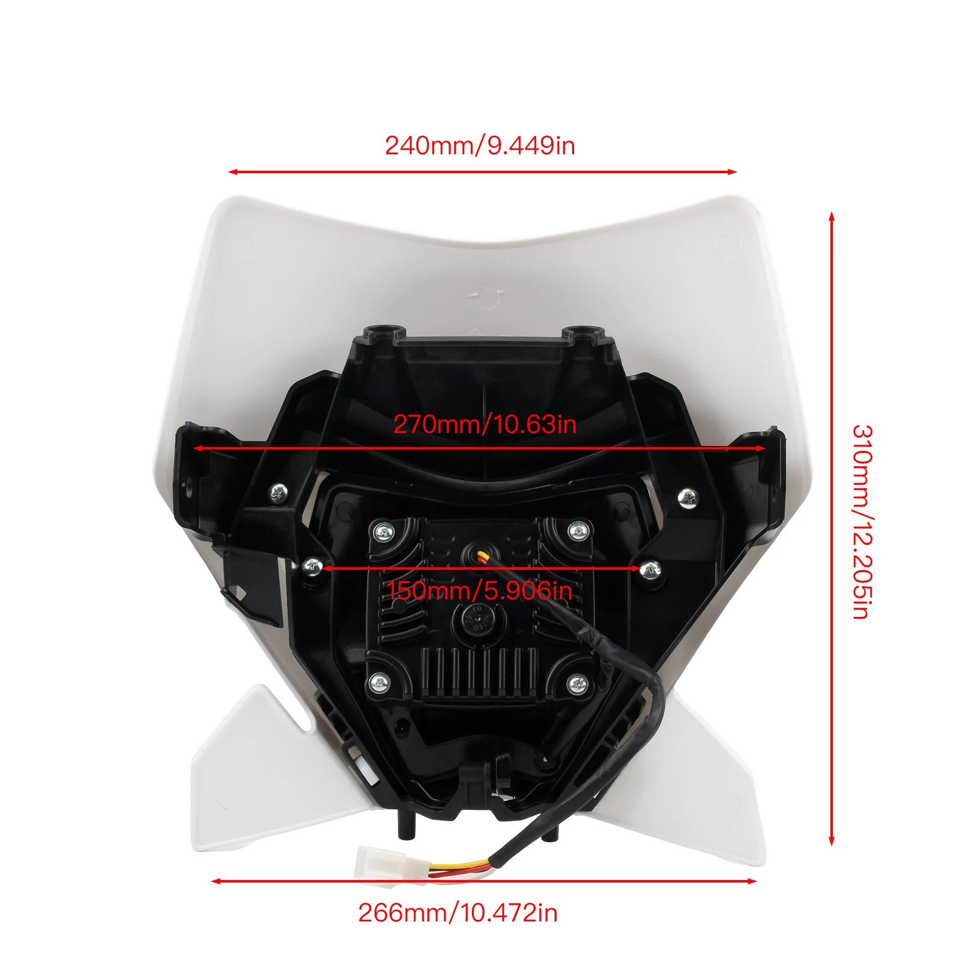 موتوكروس LED كشافات ل KTM EXC SX XC 250 300 450 2024 2025 الترابية دراجة إندورو دراجة نارية المصباح تعديل الملحقات