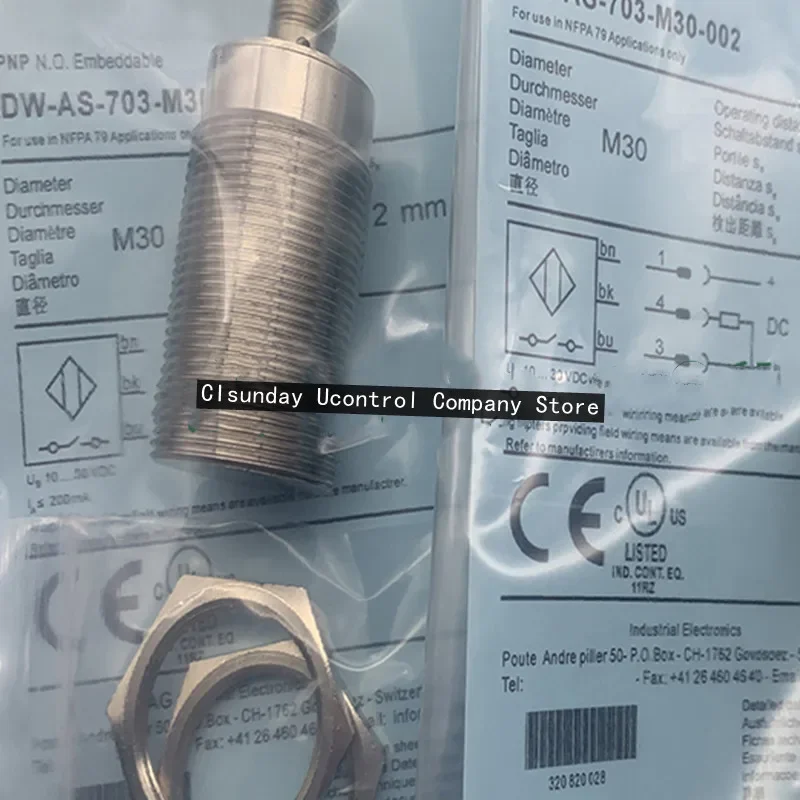 

New plug-in sensor DW-AS-701-M30-002 DW-AS-702-M30-002 DW-AS-704-M30-002 DW-AS-703-M30-002