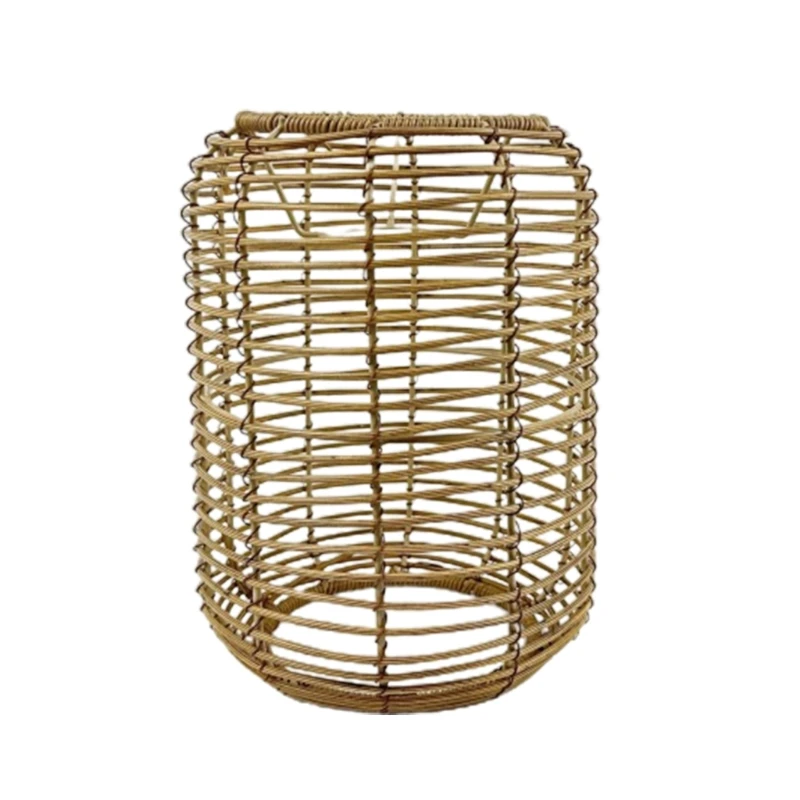 

Durable Rattan Lampshade for Simple Elegant Design Hangings Shade Baskets