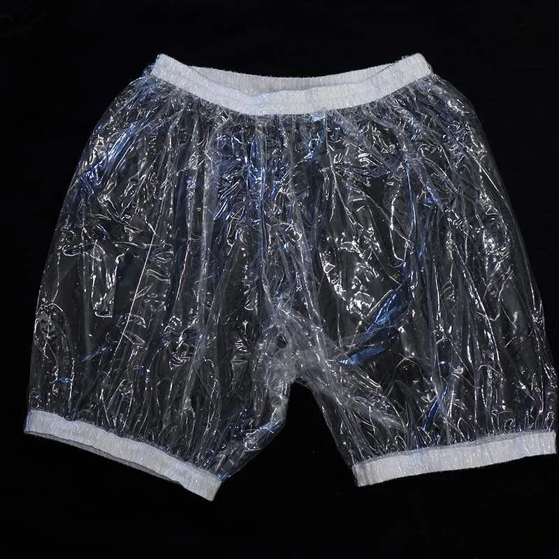 Pantaloncini Impermeabili in PVC, Morbidi, Antiscivolo, Antipioggia, a Cinque Punti, Multicolore, Anti-Perdita Laterale, Leggeri e Resistenti
